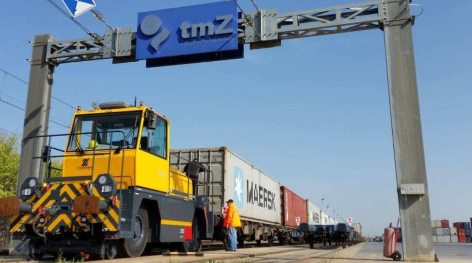 El tráfico de mercancías al tren