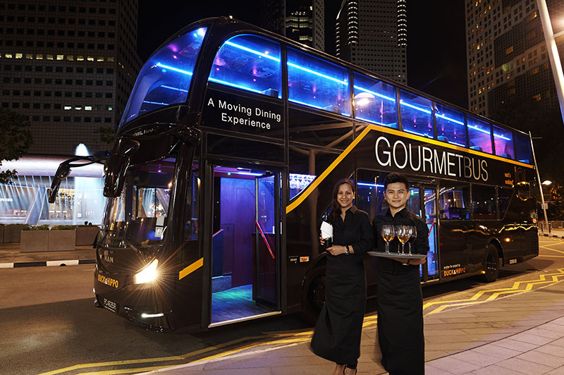 Singapur Gourmet bus