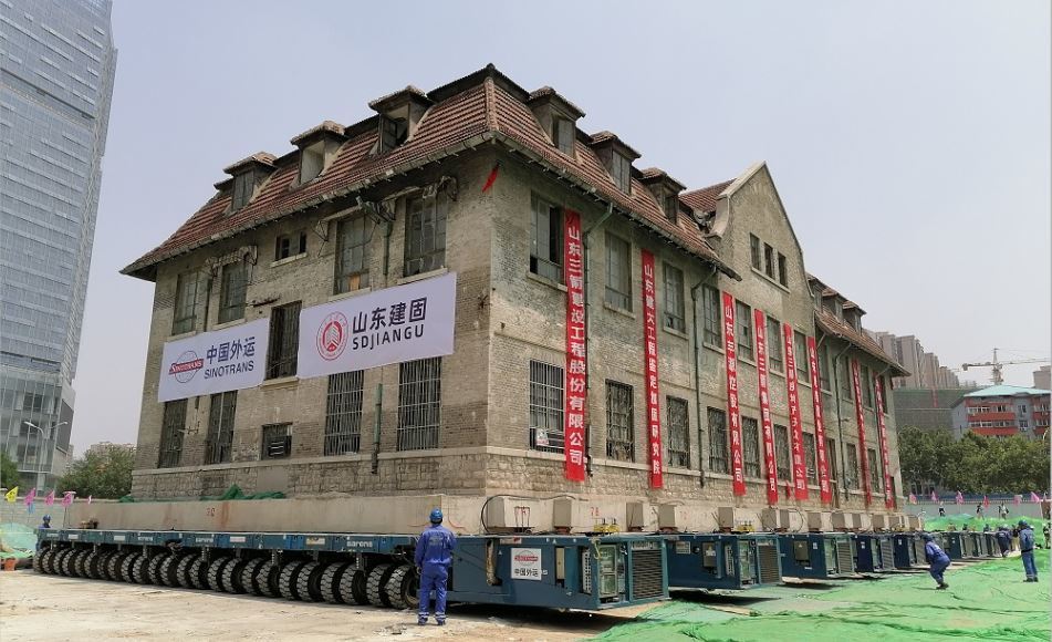 Imagen del convento movido por Sinotrans Sarens