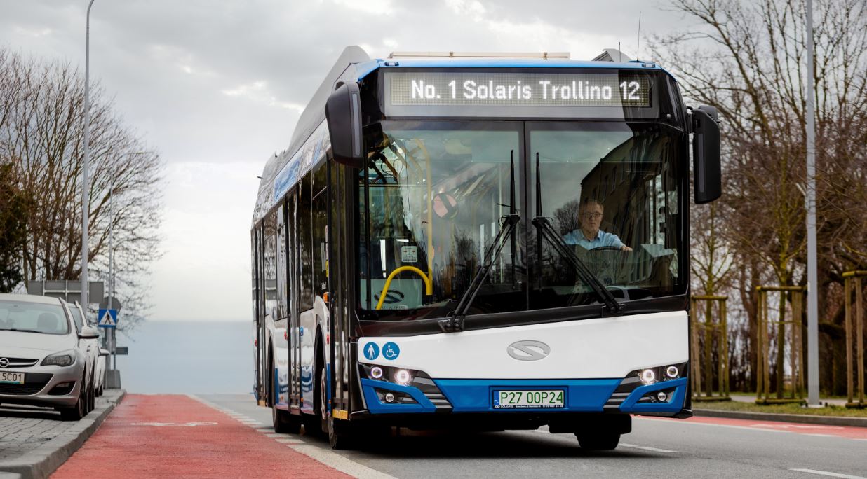 Imagen de Solaris entregará 100 trolebuses Trollino 12, modernos y ecológicos a Bucarest.