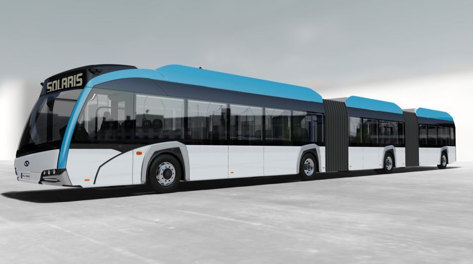 Solaris entregará 14 prestigiosos e-buses biarticulados a Tide Bus Danmark