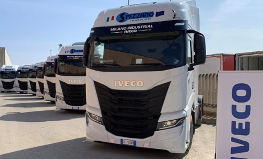 Spezzano Trasporti elige 88 IVECO S-WAY para el transporte de alimentos a temperaturas controladas