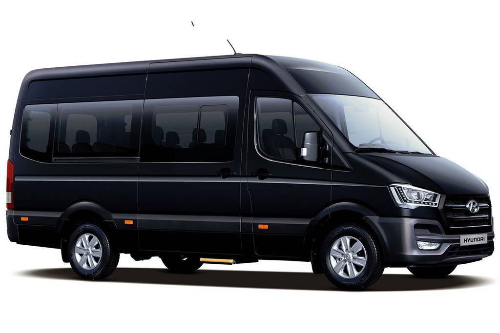 Furgoneta de transporte de viaajeros