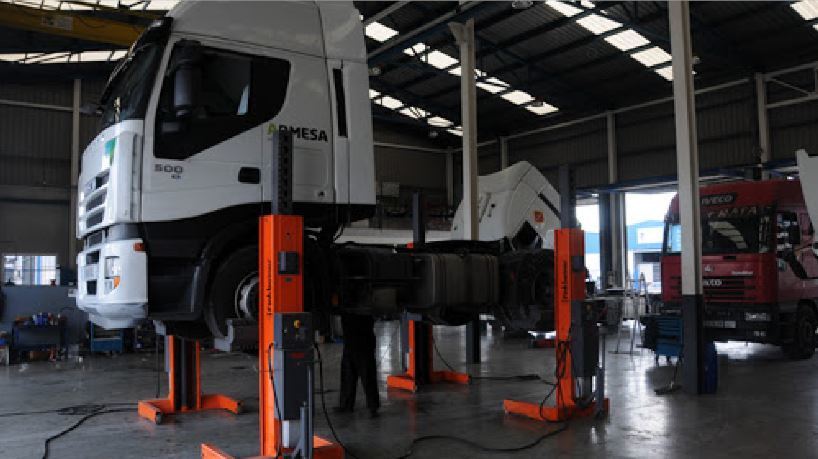 Imagen de un taller de IVECO