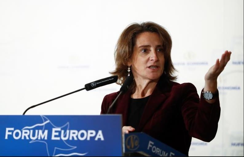 Teresa Ribera, Ministra para la Transición ecológica