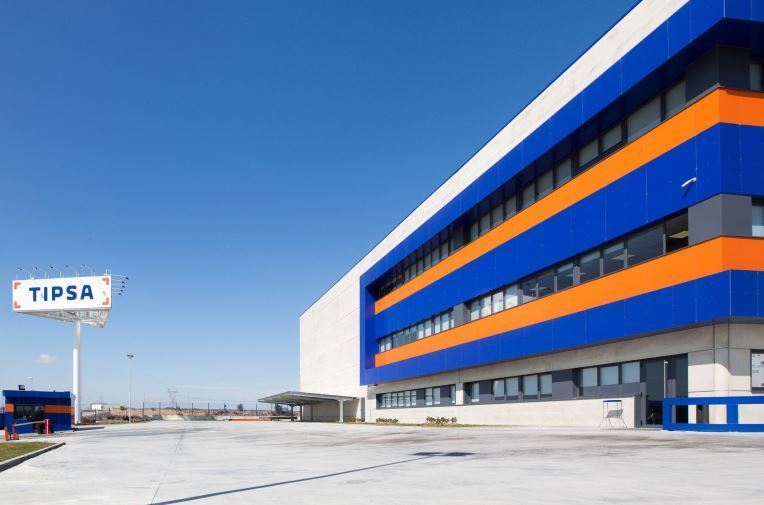 Imagen de una de las instalaciones de TIPSA