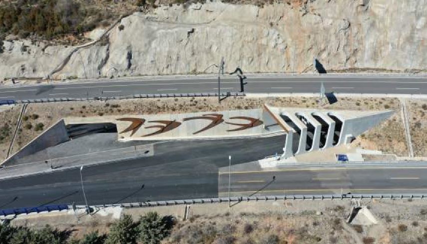 Imagen de uno de los tramos de la A-23
