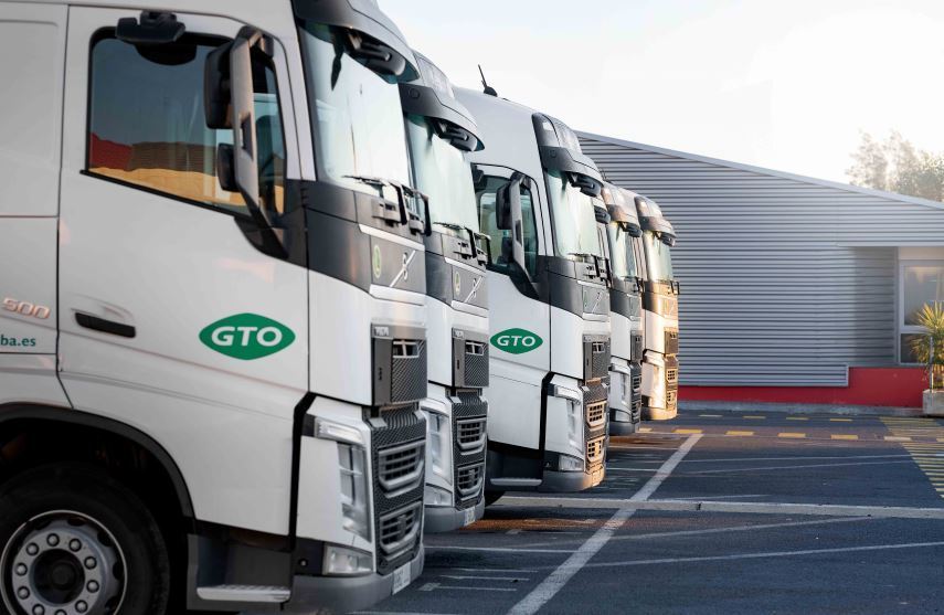 Imagen de lo camiones Volvo de Transonuba