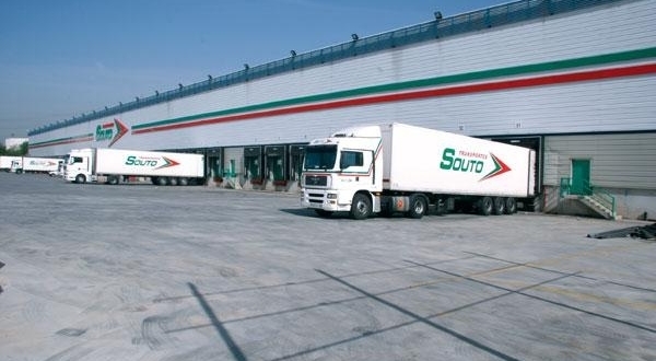 Una de las sedes de Transportes Souto