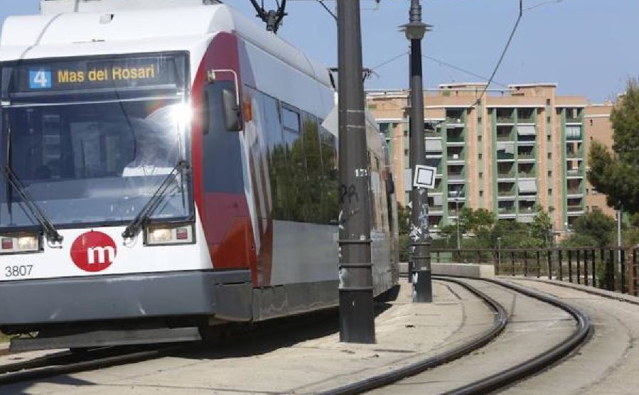 Imagen del tranvía de Valencia