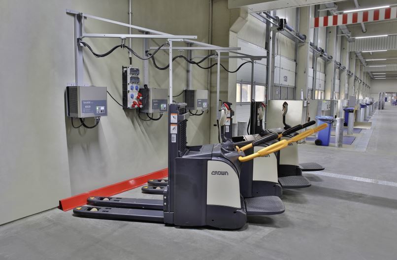 Imagen de las nuevas transpaletas de Dachser