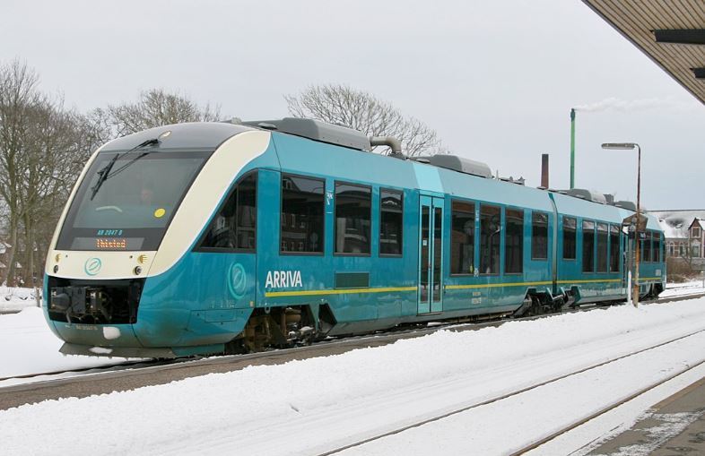 Imagen de un tren del grupo Arriva