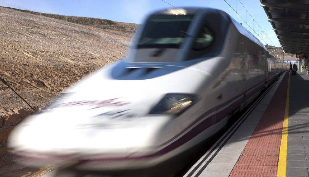 Imagen del tren AVE