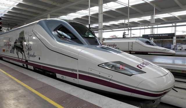 Imagen del tren AVE