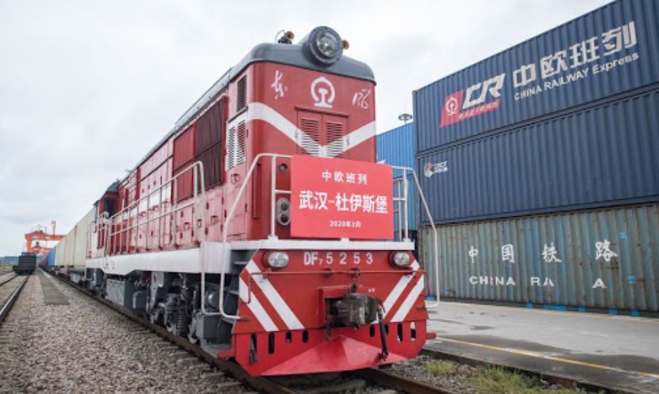 Imagen del tren China Europa