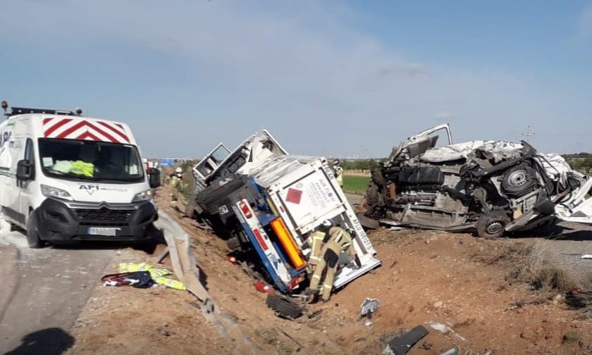 Imagen del accidente