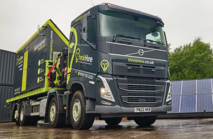 Think Hire inicia una flota de camiones con un Volvo FH rígido