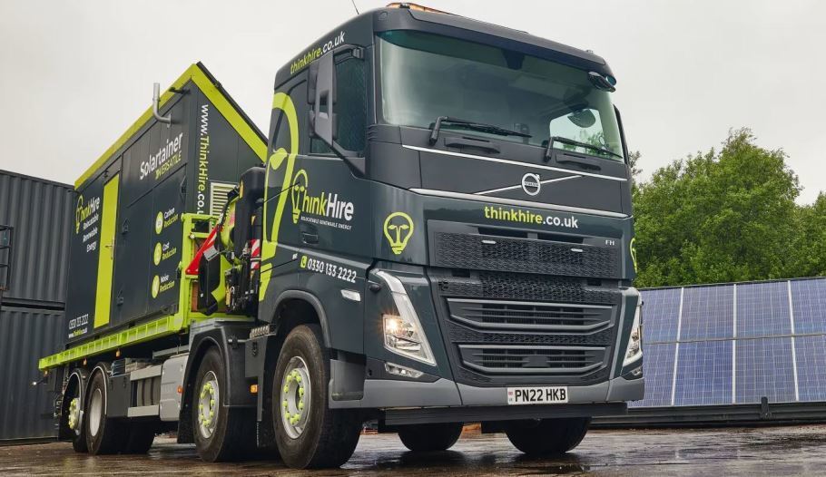 Imagen del Volvo FH rígido de Think Hire