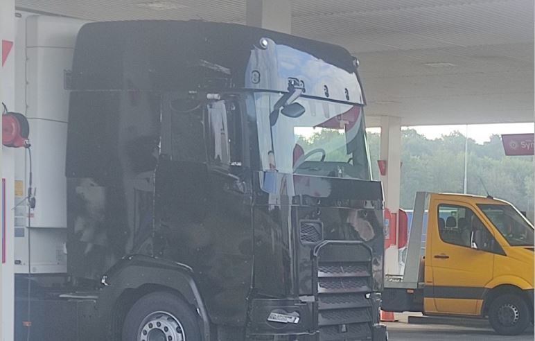 Imagen del DAF enb pruebas