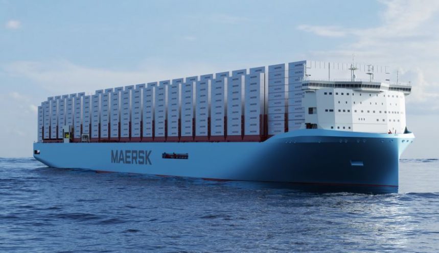 La transformación ecológica de AP Moller-Maersk con 6 grandes portacontenedores adicionales