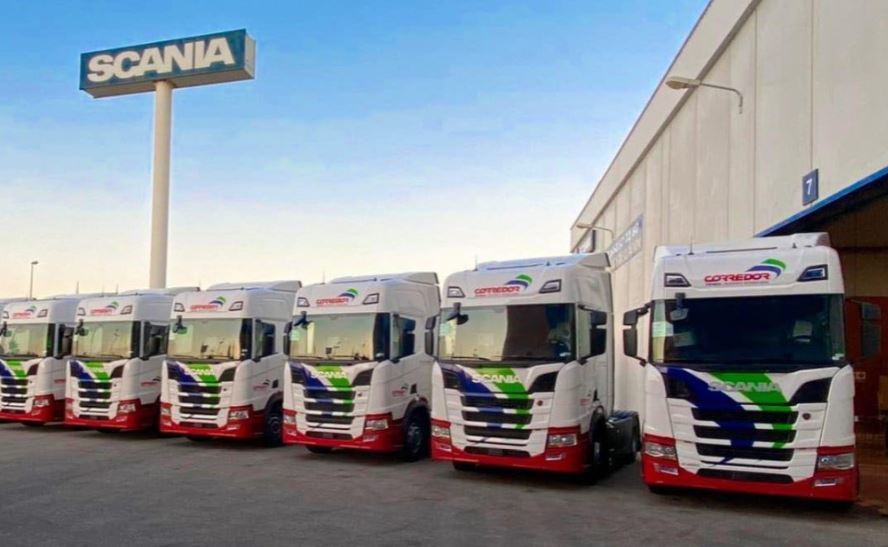 Transportes Hermanos Corredor incorpora 10 tractoras Scania R 450 a su flota