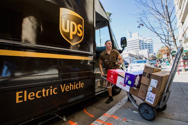 Un repartidor de UPS