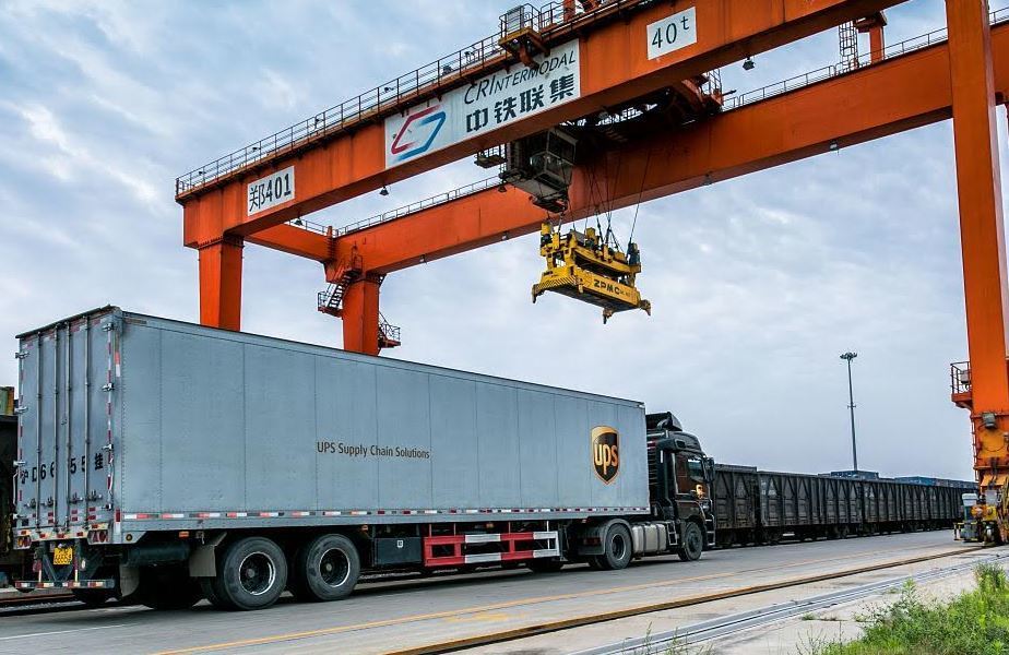 Nuevo servicio ferroviario de UPS