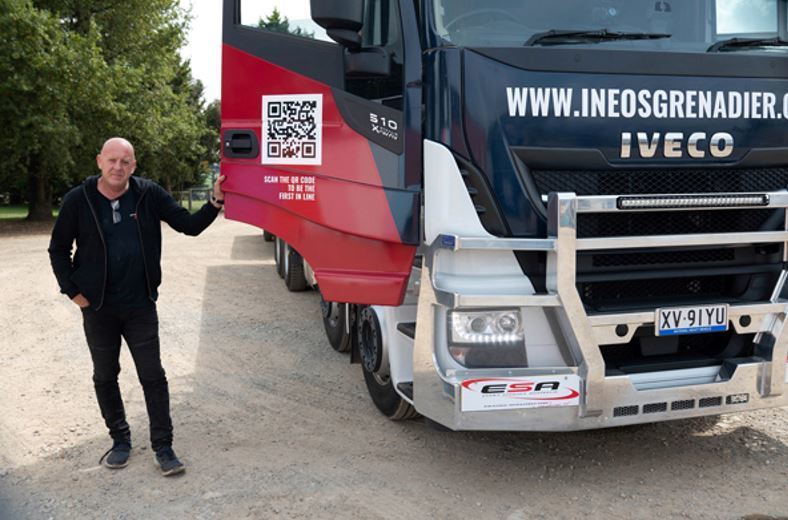 Un Iveco X-WAY se une a una flota que cuenta con un Stralis con 1 millón de kilómetros.