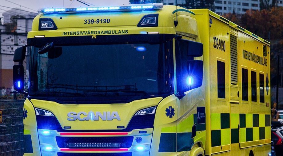 Un Scania R-410 trasformado en ambulancia