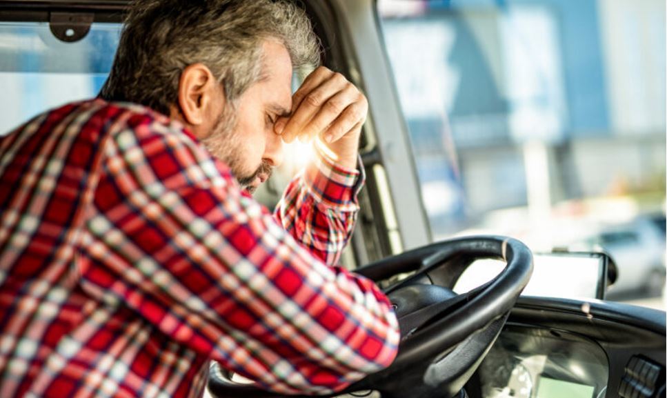 Imagen de La salud mental de los conductores de camión está en riesgo