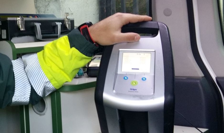 Imagen de investigado un camionero tras un accidente la quintuplicar la tasa de alcohol