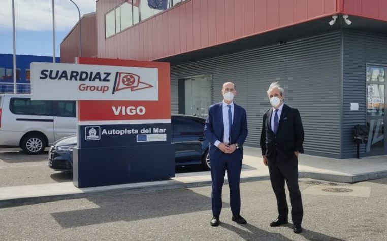 Usarán el GNL para descarbonizar la Autopista del Mar del Puerto de Vigo Usarán el GNL para descarbonizar la Autopista del Mar del Puerto de Vigo