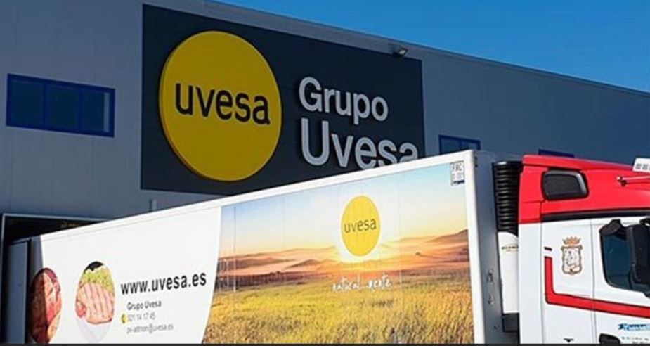 Imagen del matadero de Uvesa en Tudela