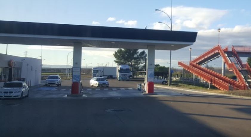 Área de servicio de Valtierra en la AP-15