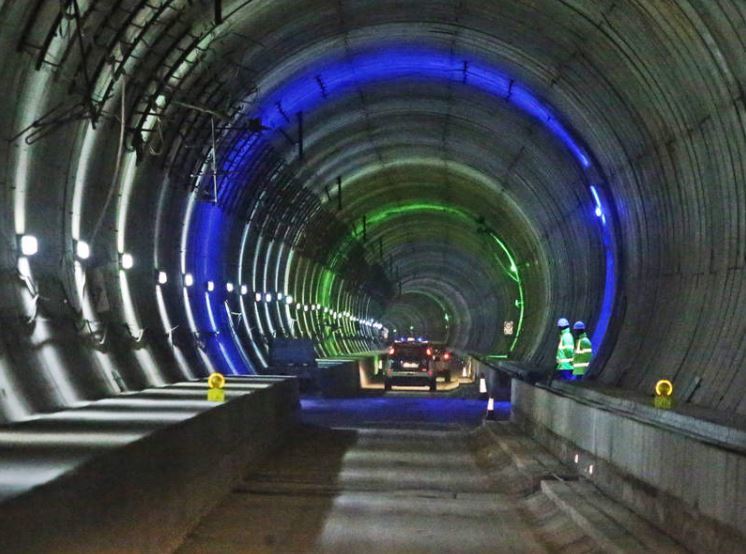 Imagen del Túnel de Pajares entre León y Asturias