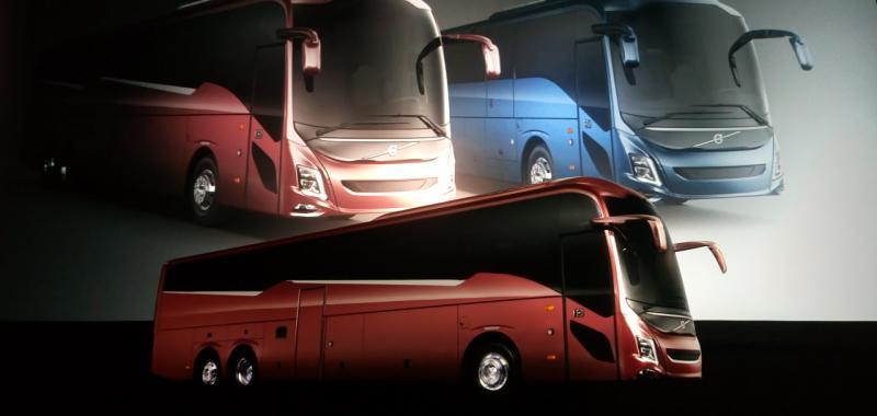 Imagen de los nuevos autobuses Volvo