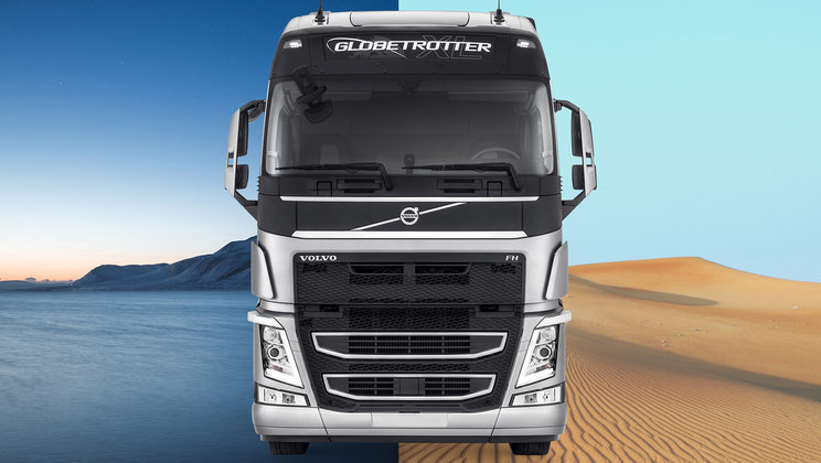 El camión Volvo en Arabia