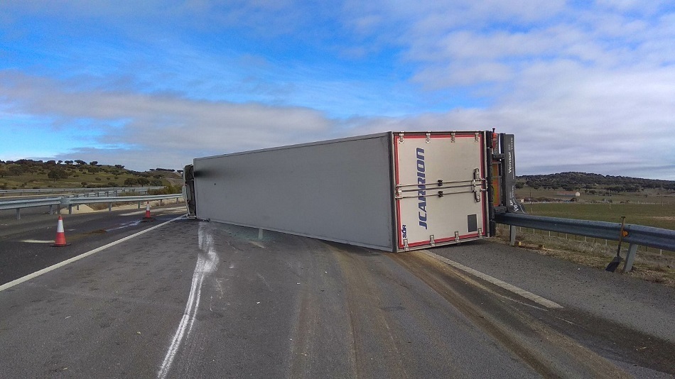 Una imagen del accidente.