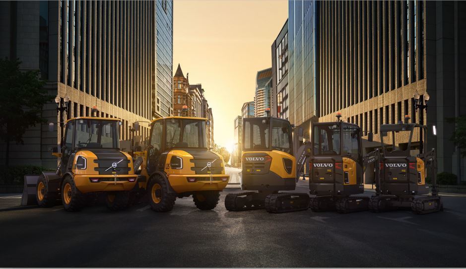 Volvo CE impulsa un futuro sostenible con la mayor gama de máquinas eléctricas