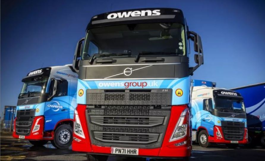 Volvo FH asegura el regreso triunfal a la flota del Grupo Owens.