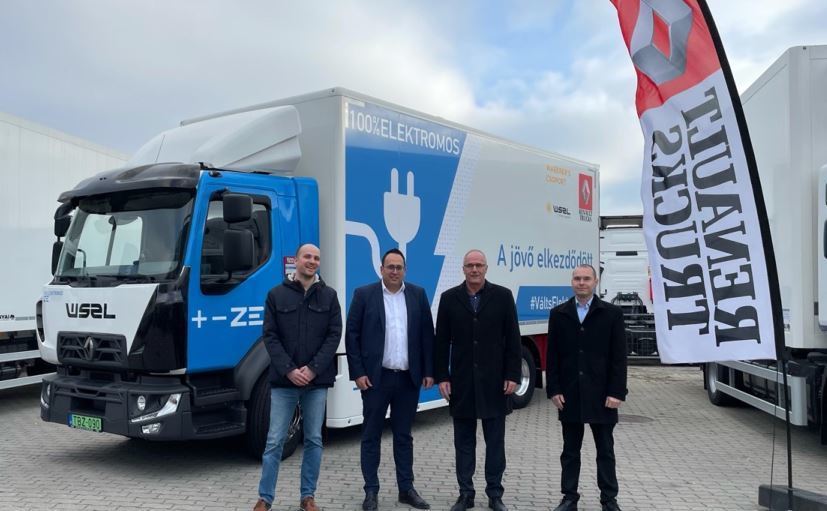 Waberer's incorpora a su flota un Renault D ZE Electric