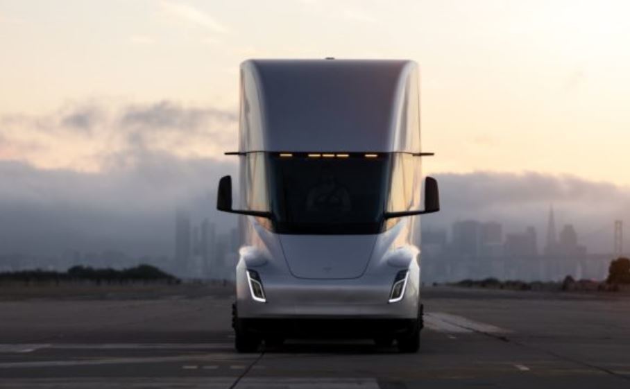 Imagen del camión de Tesla