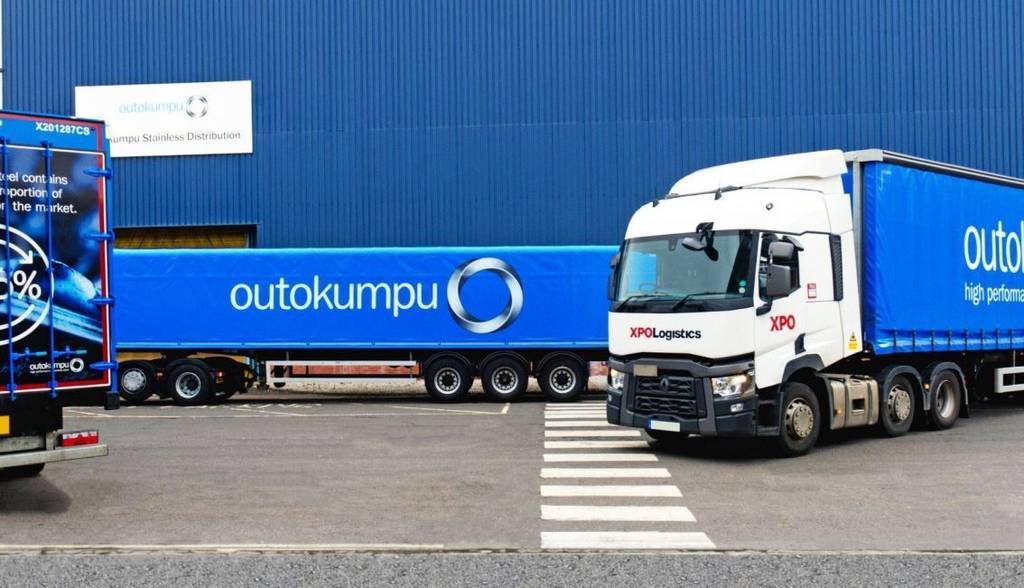 XPO Logistics amplía su asociación con Outokumpu en Reino Unido