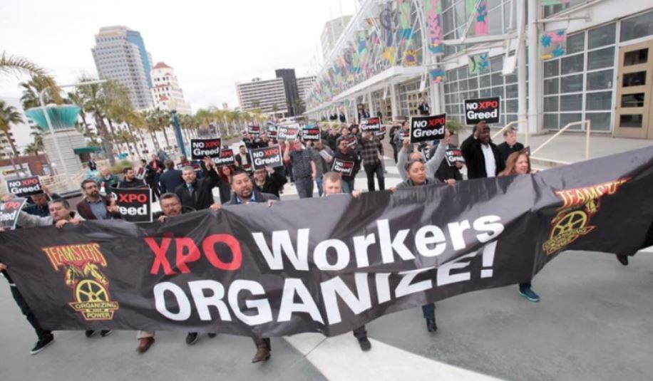XPO Logistics firma sus primeros convenios colectivos con el sindicato Teamsters