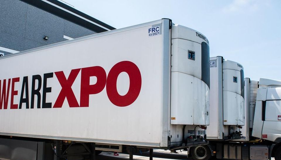 Imagen de camiones de Xpo Logistics