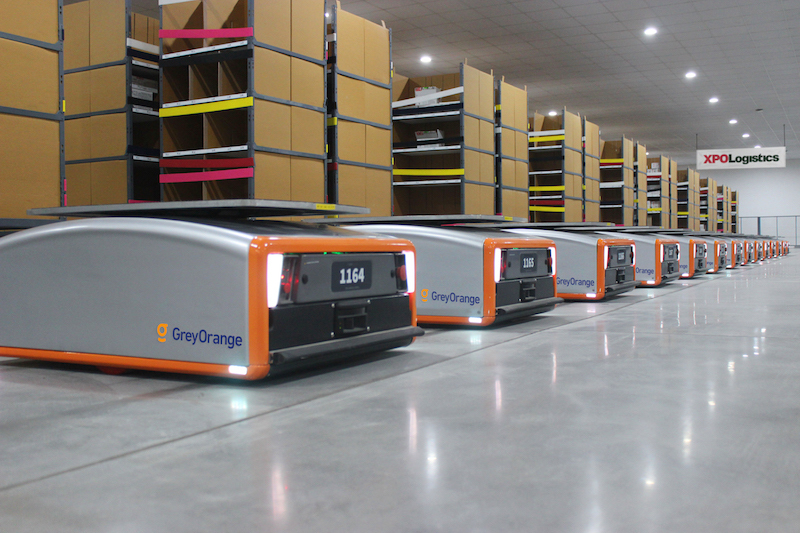 Imagen de los robots que utilizará XPO Logistics