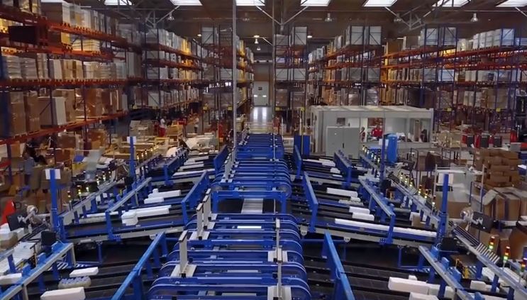 El almacén de XPO.