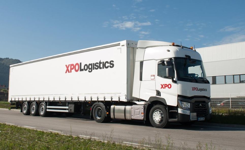 Imagen de un camión de XPO