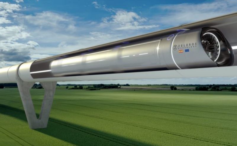 Imagen del hyperloop de Zeleros