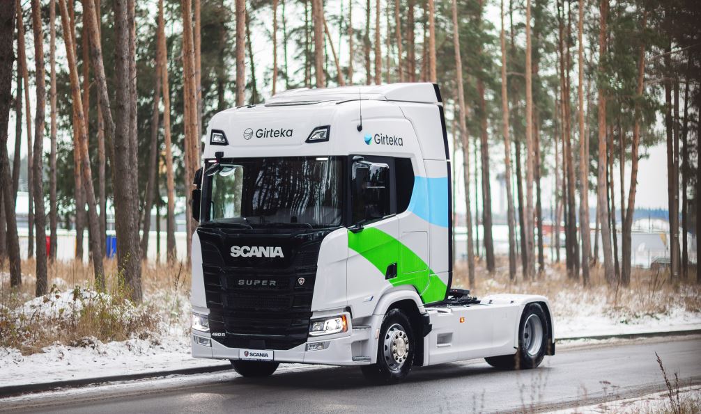 Un camión Scania de Girteka